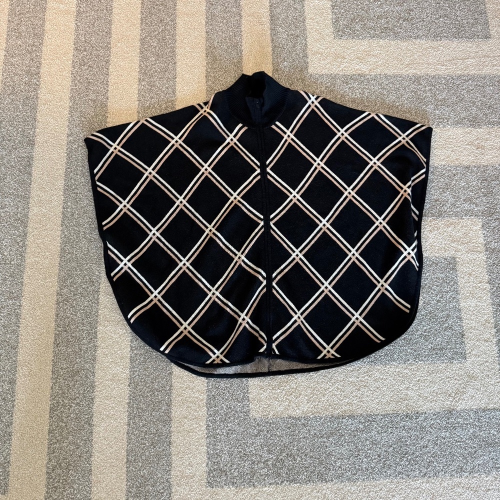 Women's Jones New York Cape With Zipper NWT